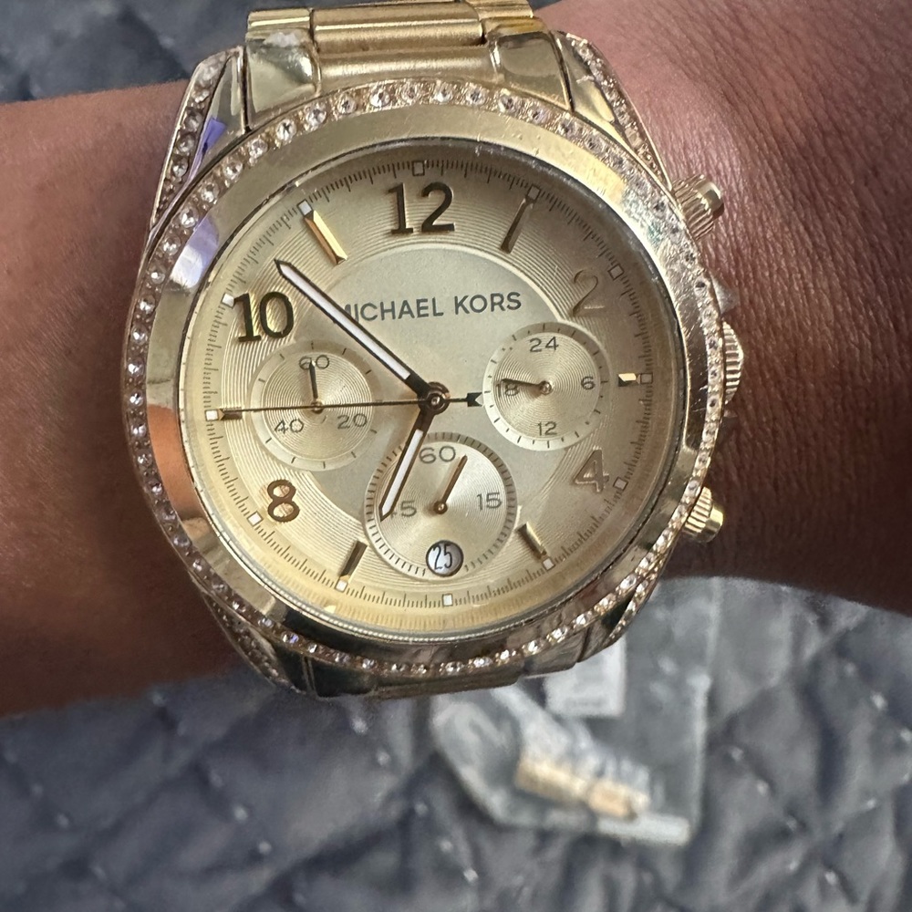 Gold Michael Kors Watch